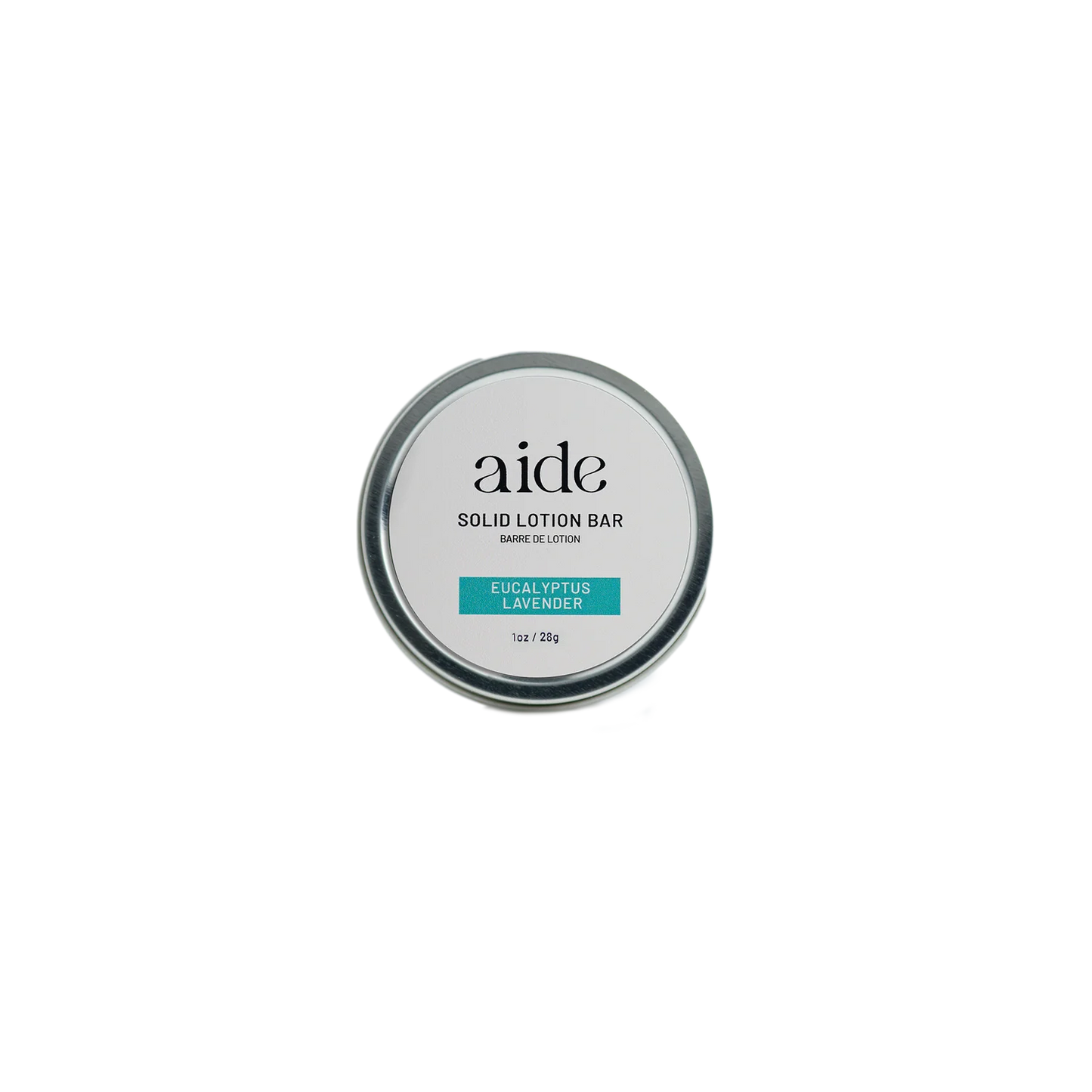 Aide Bodycare Solid Lotion Bar - Eucalyptus Lavender