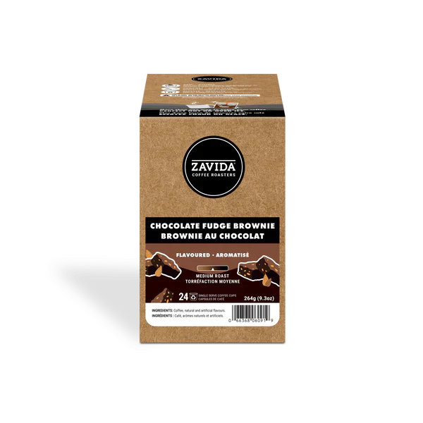 Zavida Chocolate Fudge Brownie 24ct