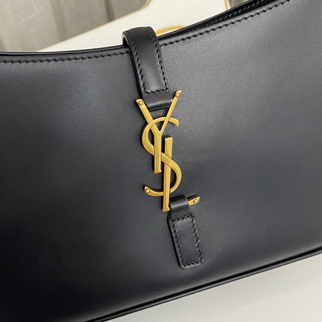 saint laurent  le 5 a 7 mini hobo bag – black - image 2