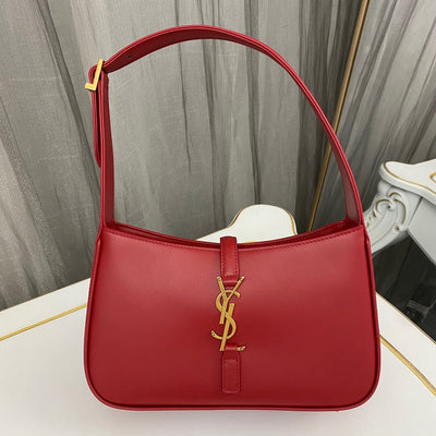saint laurent  le 5 a 7 mini hobo bag – red - main image