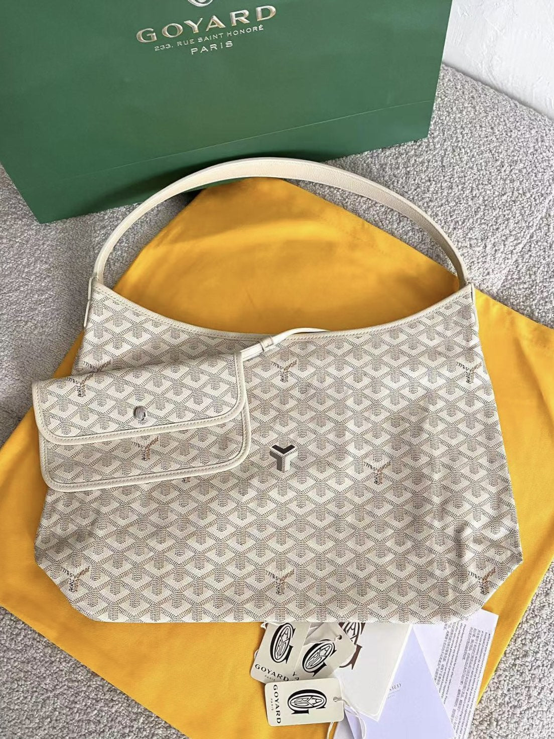 Goya*d Goya*dine boheme hobo white - image 2