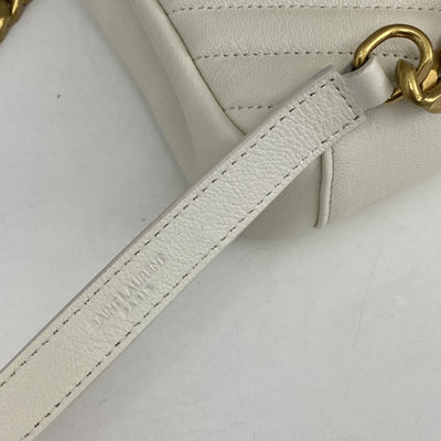 saint laurent medium college leather cross body bag - image 2