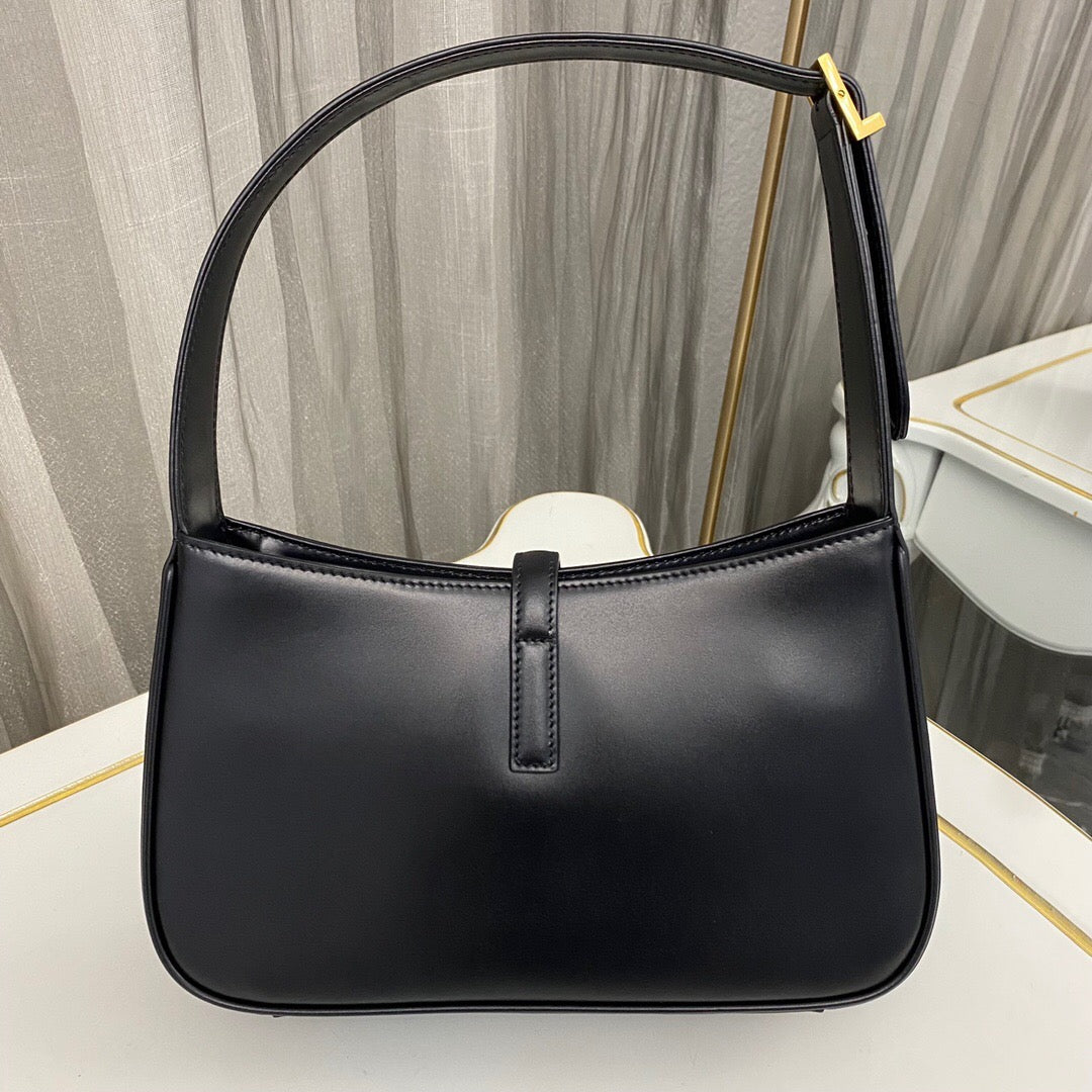 saint laurent  le 5 a 7 mini hobo bag – black - image 4