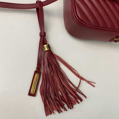 saint laurent lou medium Y*L camera bag with pocket and tassel in quilted leather - image 2