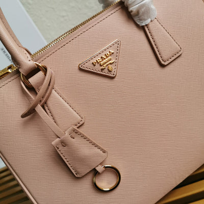 medium galleria 28 beige saffiano leather - image 5