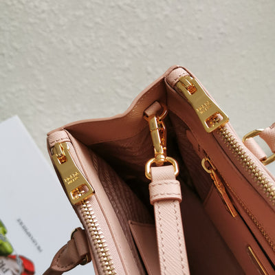 medium galleria 28 beige saffiano leather - image 6
