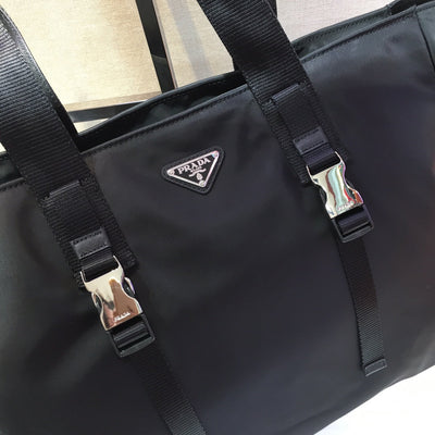shopping bag 40 in black nylon fabric - image 2