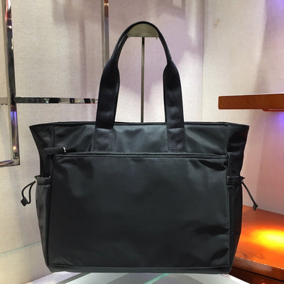 shopping bag 40 in black nylon fabric - image 3