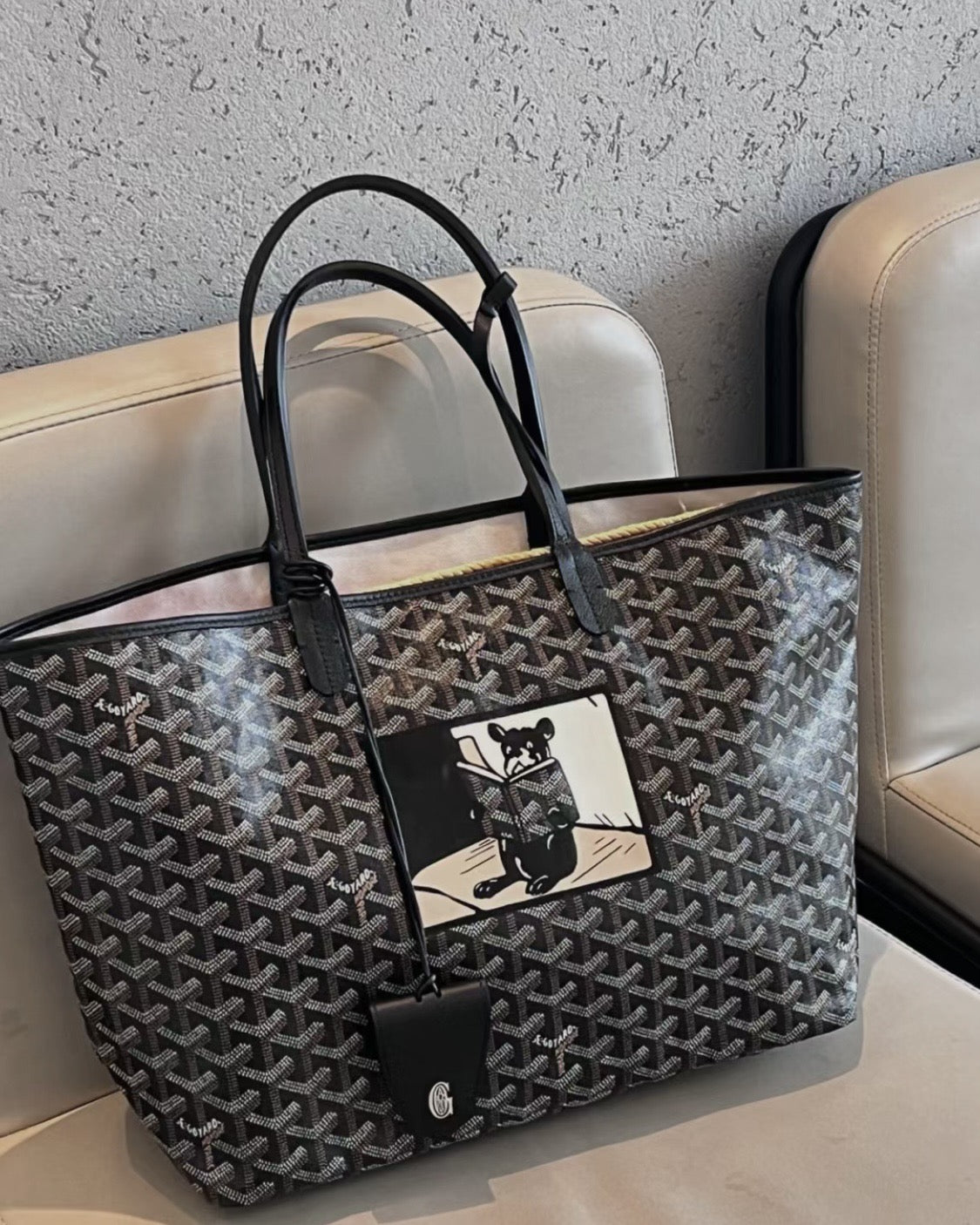 Goya*d Goya*dine artois mm tote bag - image 4