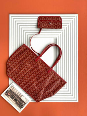 Goya*d red anjou gm tote bag - image 2