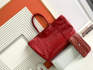 Goya*d red anjou gm tote bag - image 3