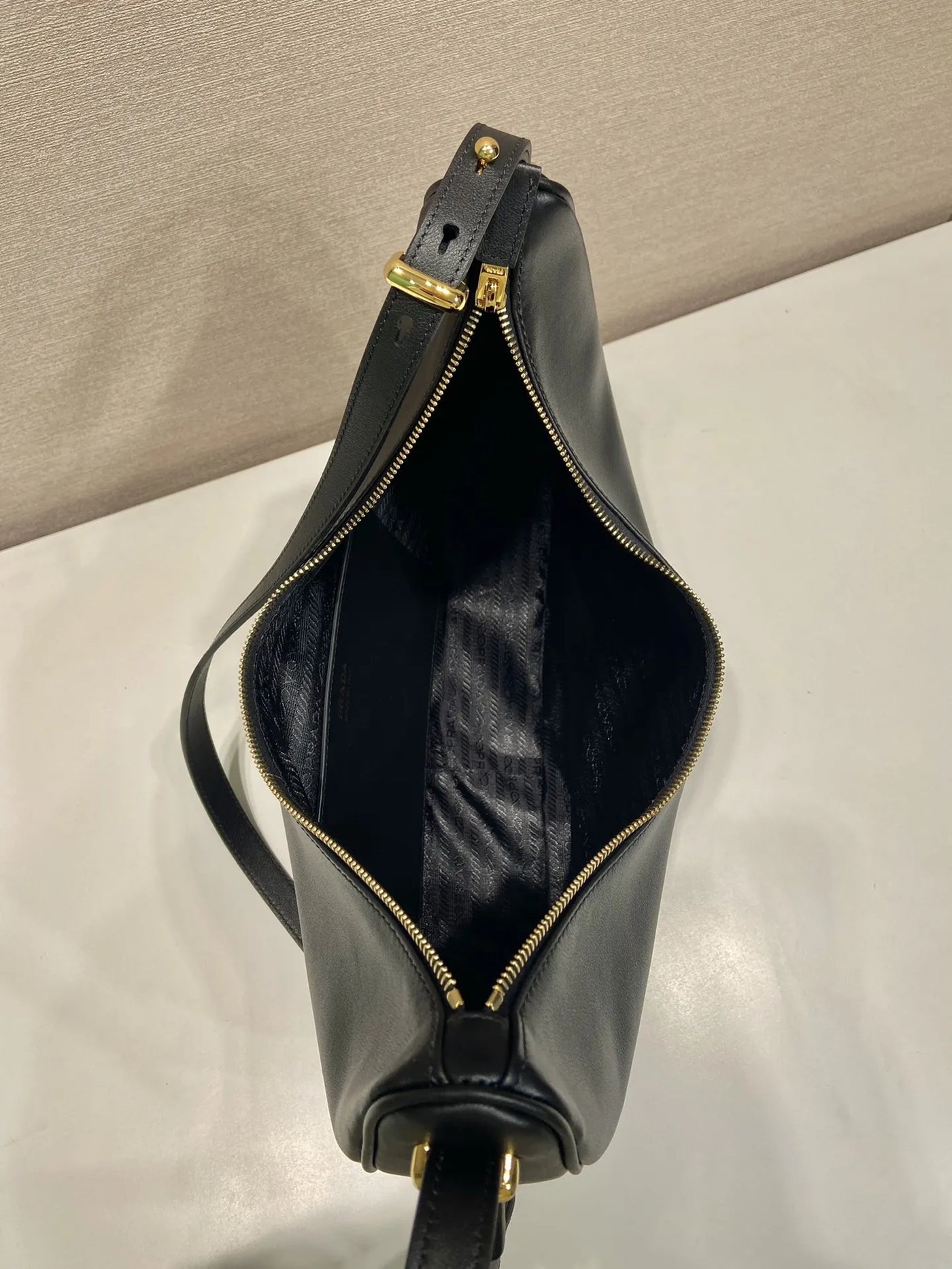 Pr*da arche small leather shoulder bag - image 2