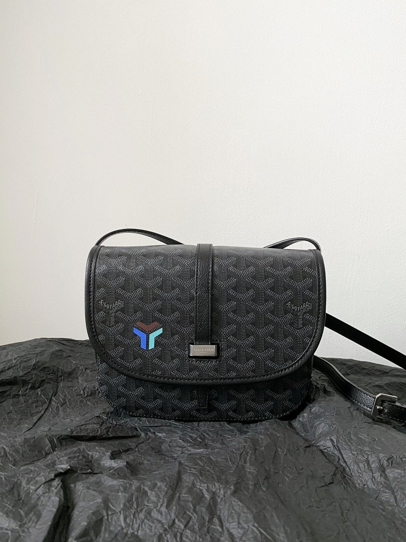 Goya*d Goya*dine belvedere iii pm messenger bag jet black - image 2