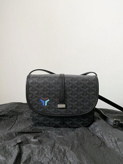 Goya*d Goya*dine belvedere iii pm messenger bag jet black - image 2