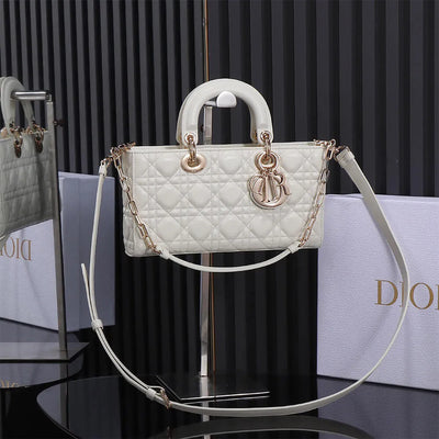 Di*r medium white lady d-joy bag - main image
