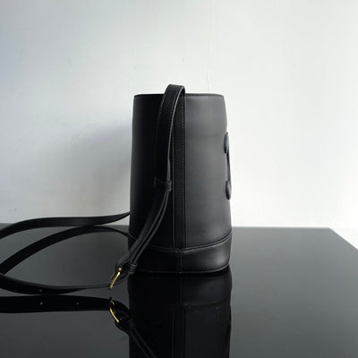 BUCKET CUIR TRIOMPHE 24 CALFSKIN BLACK - Image 7