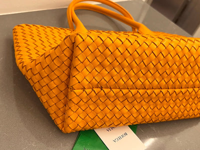SMALL CABAT 32 IN UT ORANGE LAMBSKIN - Image 7