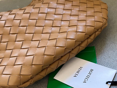 SARDINE 33 WITH CHAIN IN TAWNY BROWN LAMBSKIN - Image 11