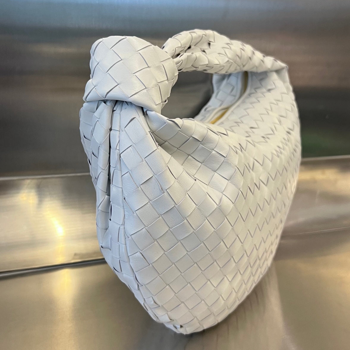 SMALL JODIE 48 WHITE CALFSKIN - Image 4