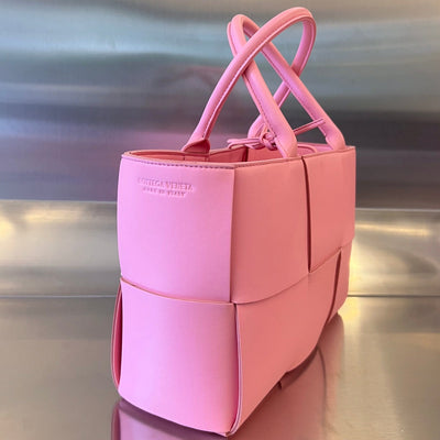 SMALL ARCO TOTE 30 IN WEWAK PINK LAMBSKIN - Image 2