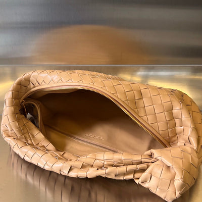 SMALL JODIE 48 GOLDEN BROWN CALFSKIN - Image 6