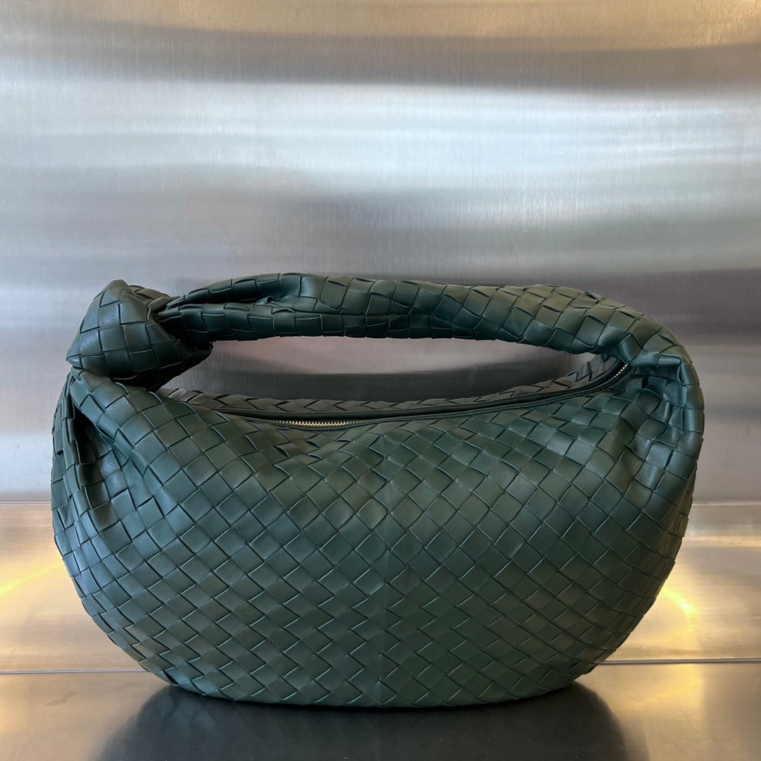 SMALL JODIE 48 DARK GREEN CALFSKIN - Main Image