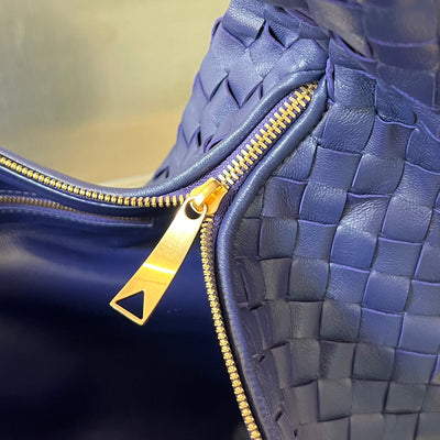 SMALL JODIE 48 INDIGO PURPLE CALFSKIN - Image 8