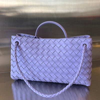 SMALL ANDIAMO 29 IN LIGHT PURPLE LAMBSKIN - Image 6