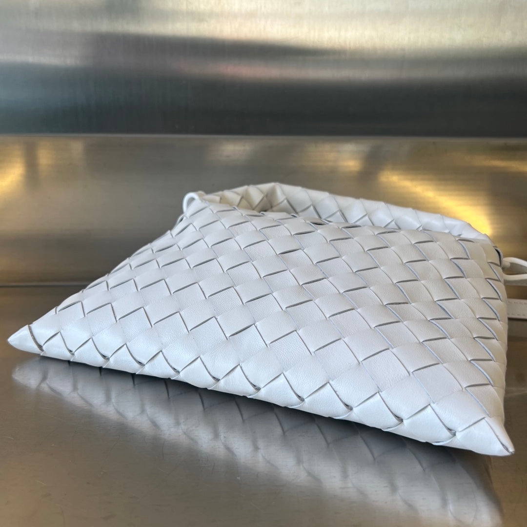 MINI HOP 25 IN WHITE CALFSKIN - Image 6