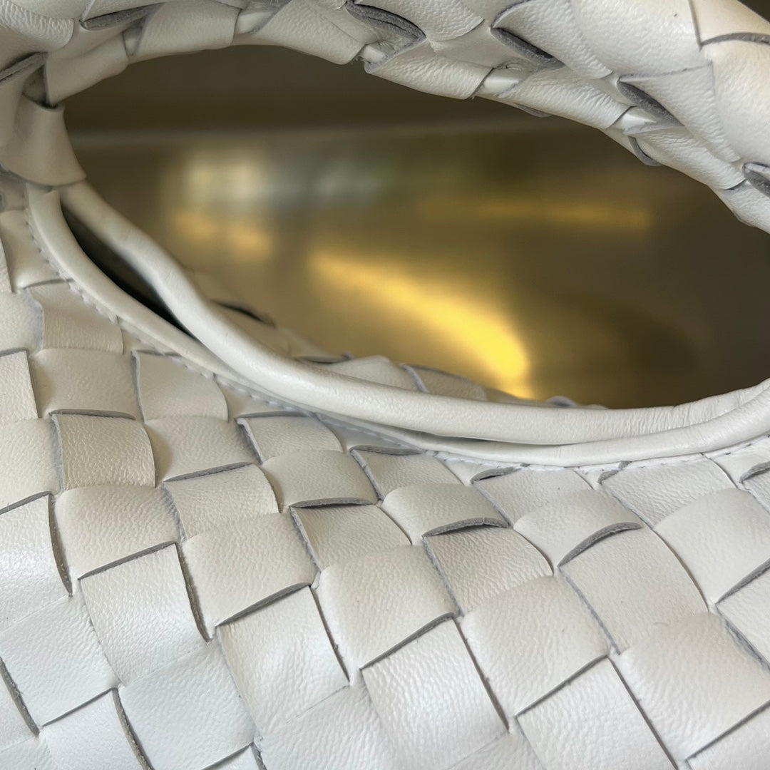 MINI HOP 25 IN WHITE CALFSKIN - Image 10