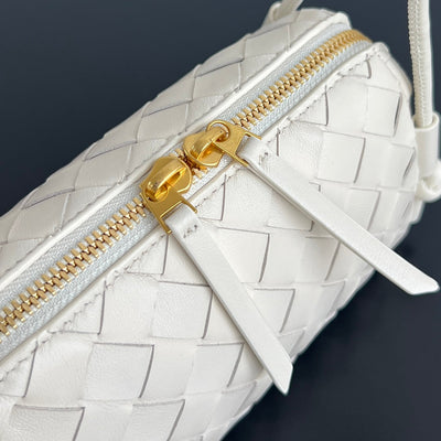 CONCERT POUCH 18 IN WHITE LAMBSKIN - Image 7