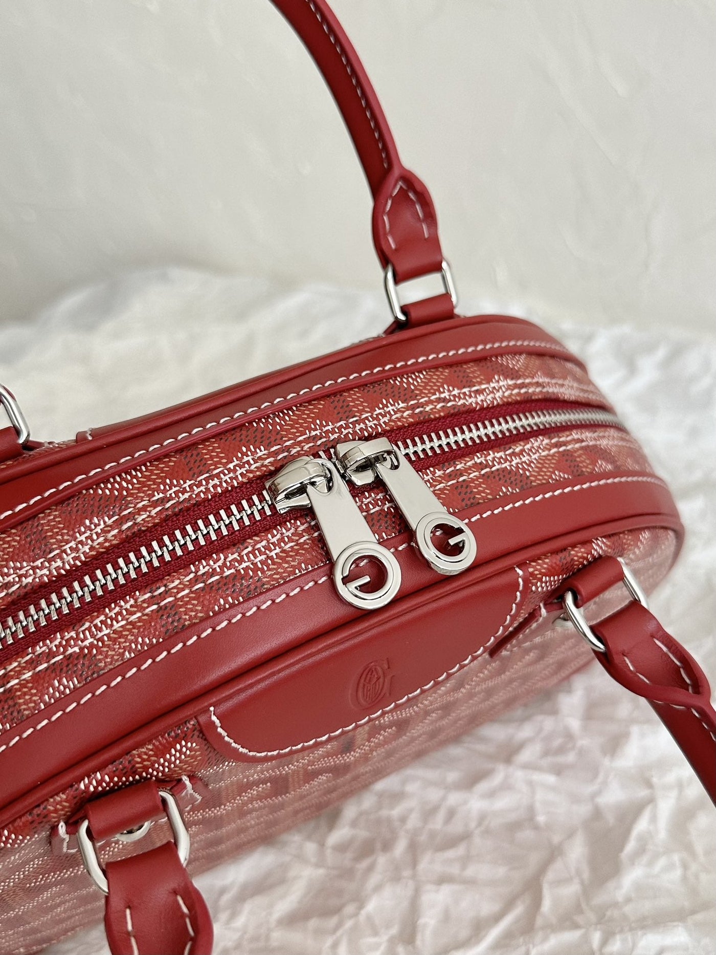 Goya*d saint jeanne bag coated canvas pm red 9496843 - image 3