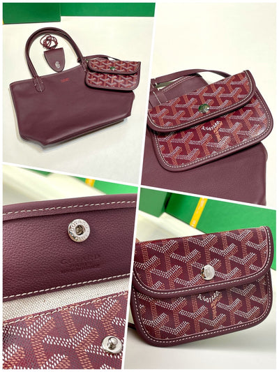 Goya*d anjou mini in burgundy - image 2