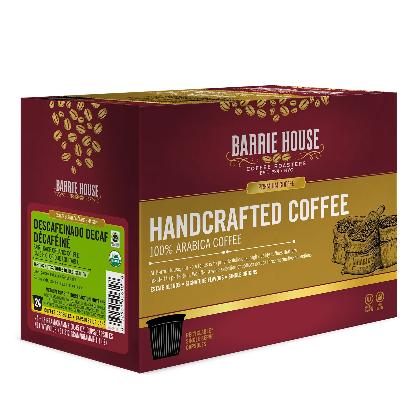 Barrie House - Descafeinado DECAF - 24ct