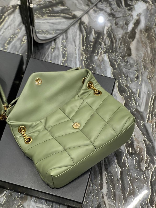 saint laurent  loulou puffer toy quilted leather shoulder bag - image 2
