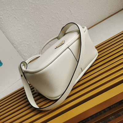 Pr*da leather darling top-handle bag - image 3