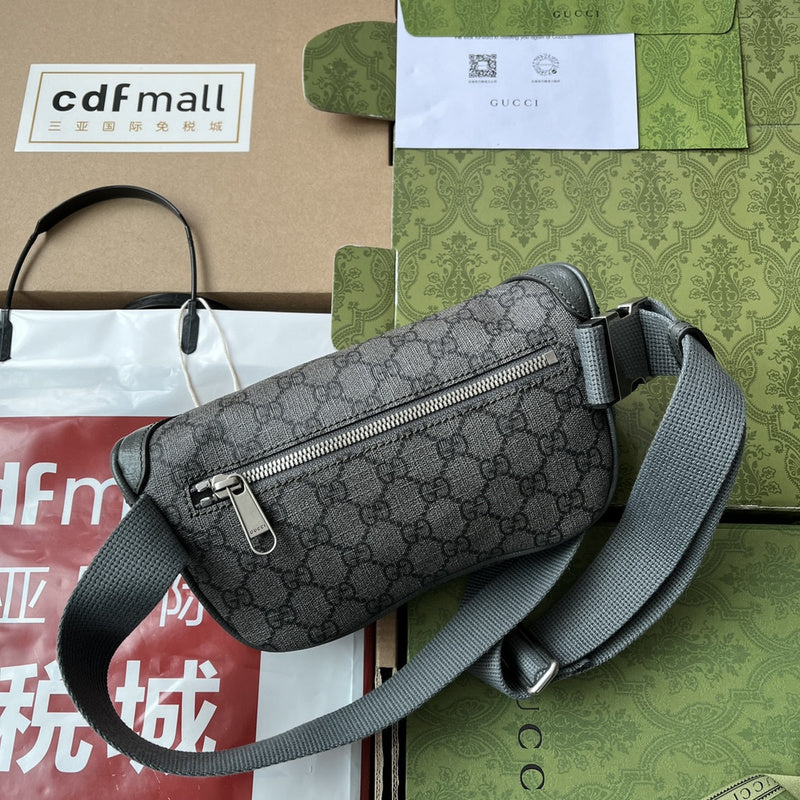 Guc*i ophidia belt bag for men – black - image 3