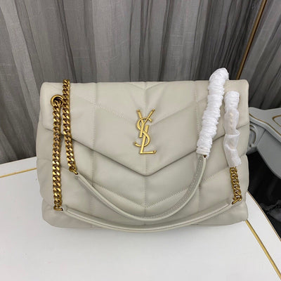 saint laurent loulou small quilted puffer bag ‘all colour available’ - main image
