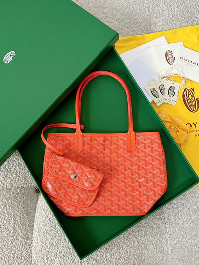 Goya*d anjou reversible tote coated canvas mini - image 4