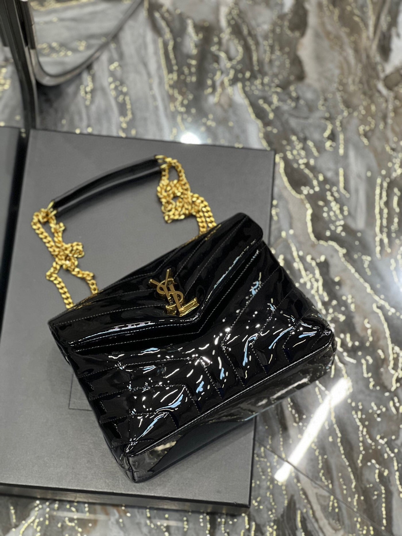 saint laurent ‘loulou medium’ shoulder bag - image 3