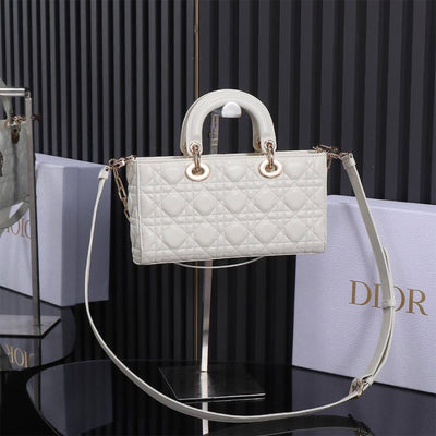 Di*r medium white lady d-joy bag - image 3