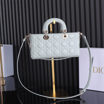Di*r medium blue lady d-joy bag( - image 3