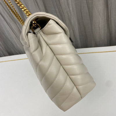 saint laurent sm loulou monogram quilted leather bag - image 3