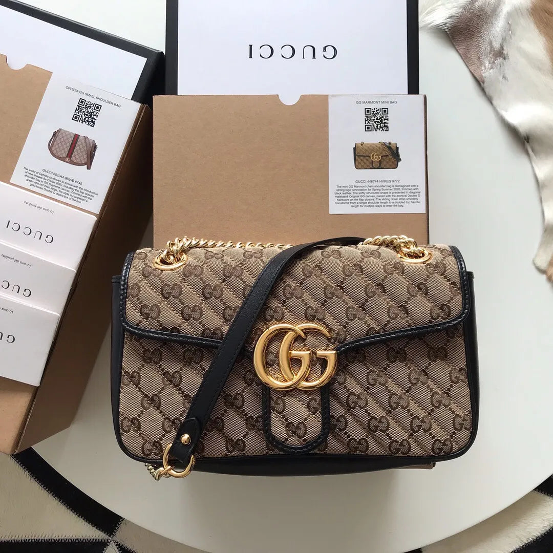 Guc*i gg marmont gg shoulder bag small - main image