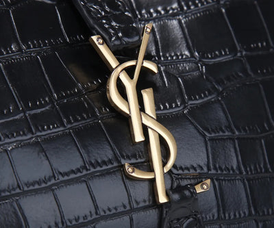 Y*L black crocodile shoulder bag - image 2