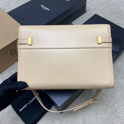 saint laurent smooth calfskin manhattan shoulder bag - image 2