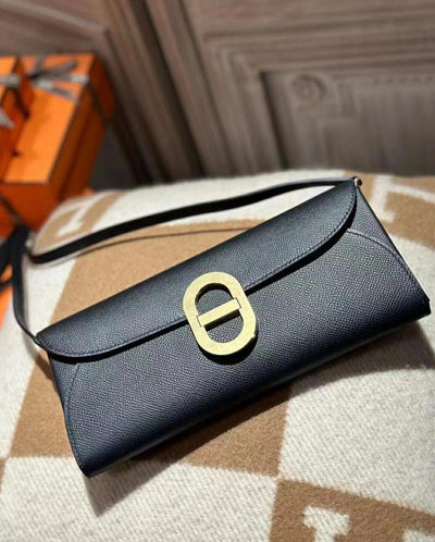 Herm*s maillon to go black epsom gold hardware - image 2