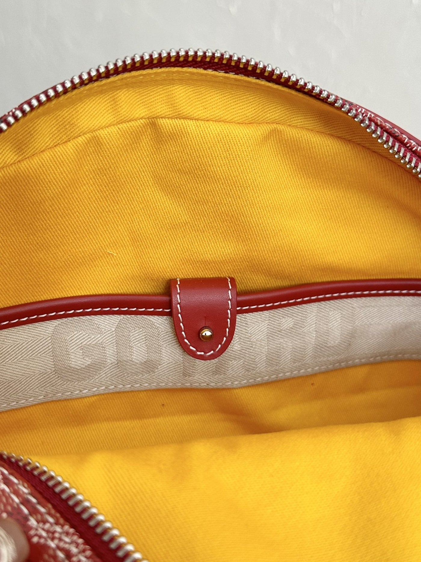 Goya*d saint jeanne bag coated canvas pm red 9496843 - image 7