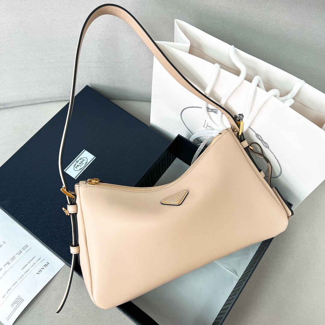 Pr*da medium aimée shoulder bag | beige - main image