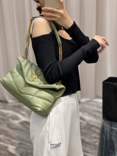 saint laurent  loulou puffer toy quilted leather shoulder bag - image 3